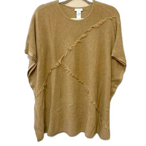 J. Jill Poncho Sweater Size Medium / Large NWT New